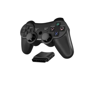 Black Wireless Controller PS2
